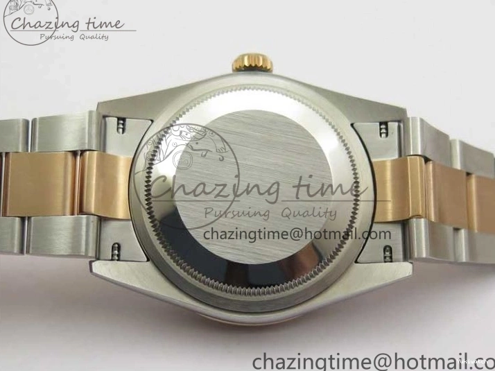 126281 Bracelet BP Gray DateJust Oyster 1:1 Best on Edition Maker RG SS 36 Roman Dial 0417